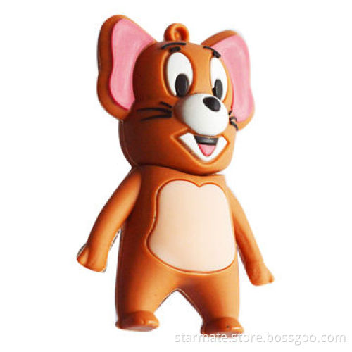 Mouse USB Flash Drive with 64MB to 32GB Capacity